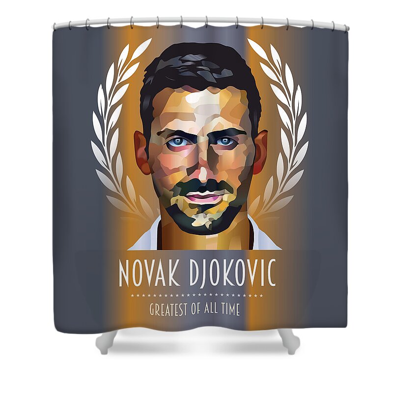 Jimmy Connors Shower Curtains