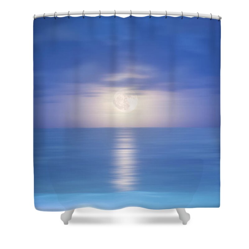 Ocean Shower Curtain featuring the photograph Ocean Mist by Mark Andrew Thomas