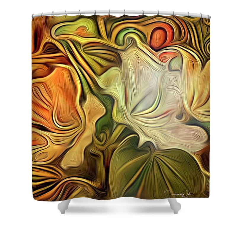 Flowers Shower Curtain featuring the photograph Orchid Dreams by Teresa Wilson