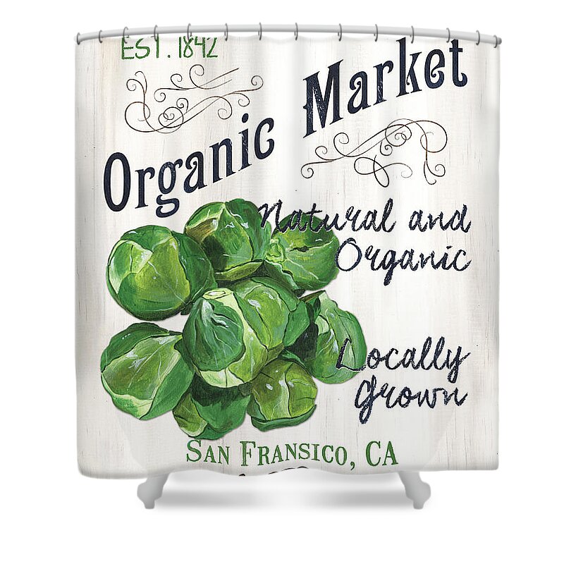 Organic Farming Shower Curtains