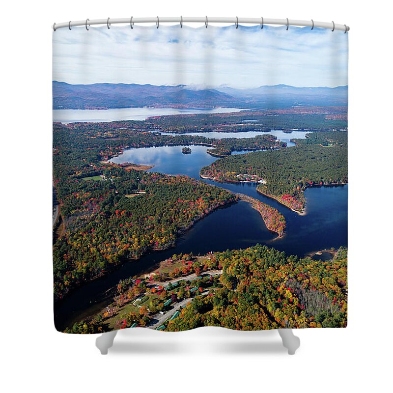 Ossipee Lake Shower Curtain featuring the photograph Ossipee Lake, NH by John Rowe