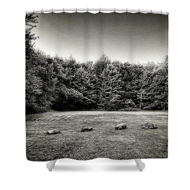 Pines Shower Curtain featuring the photograph Outer Loop by Robert Dann
