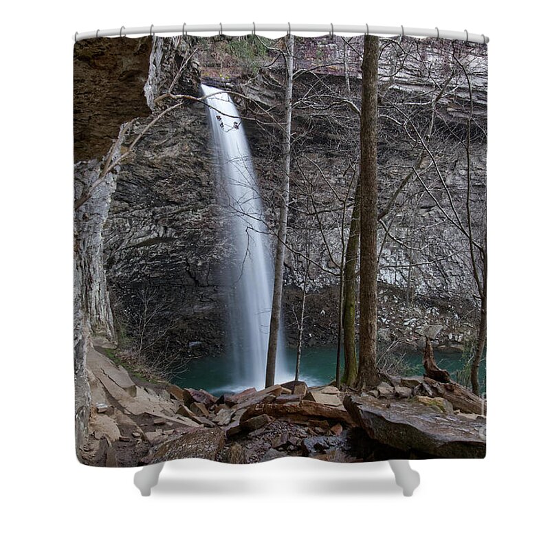 Ozone Falls Shower Curtain featuring the photograph Ozone Falls 33 by Phil Perkins