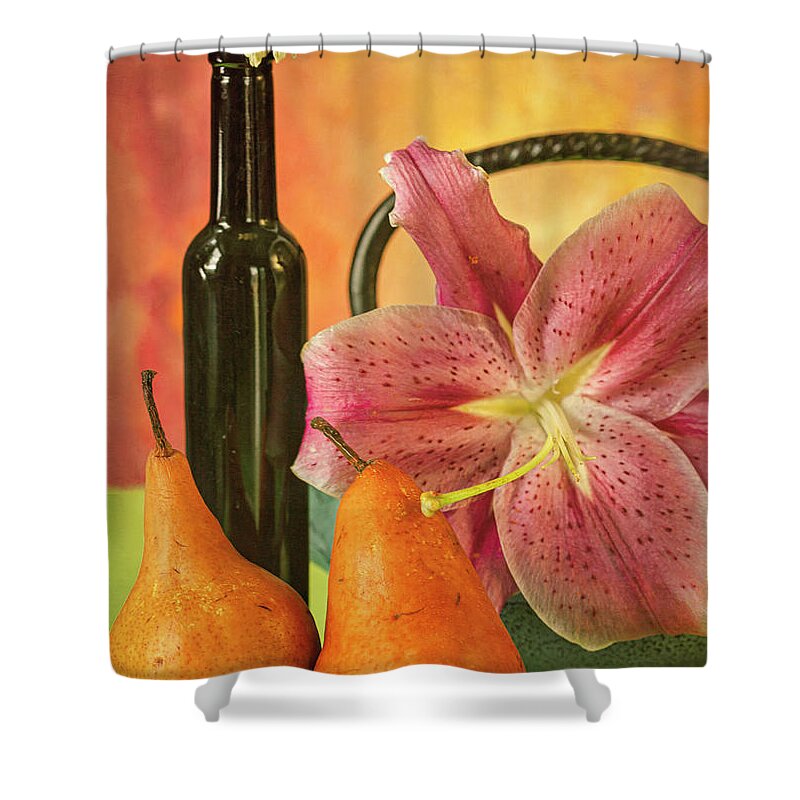 Still Life Shower Curtain featuring the photograph Painters Still Life by Roberta Murray