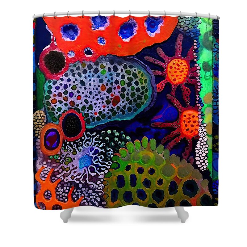 Nudibranch Shower Curtains