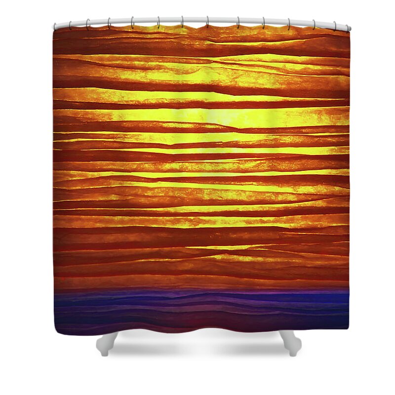Representative Abstract Shower Curtains