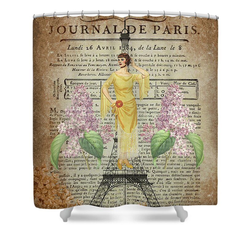 Paris Shower Curtain featuring the photograph Paris Fashion by James DeFazio