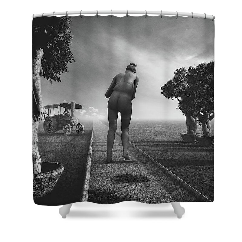 Life Shower Curtain featuring the photograph Path In Life by Bob Orsillo
