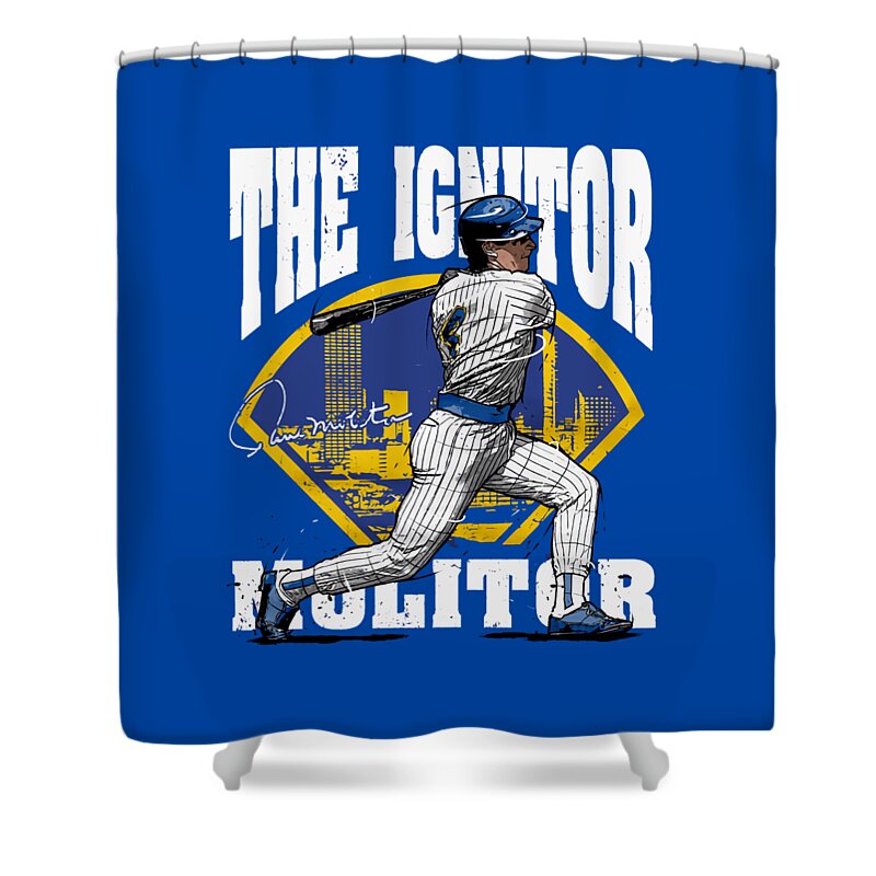 Paul Molitor Shower Curtains