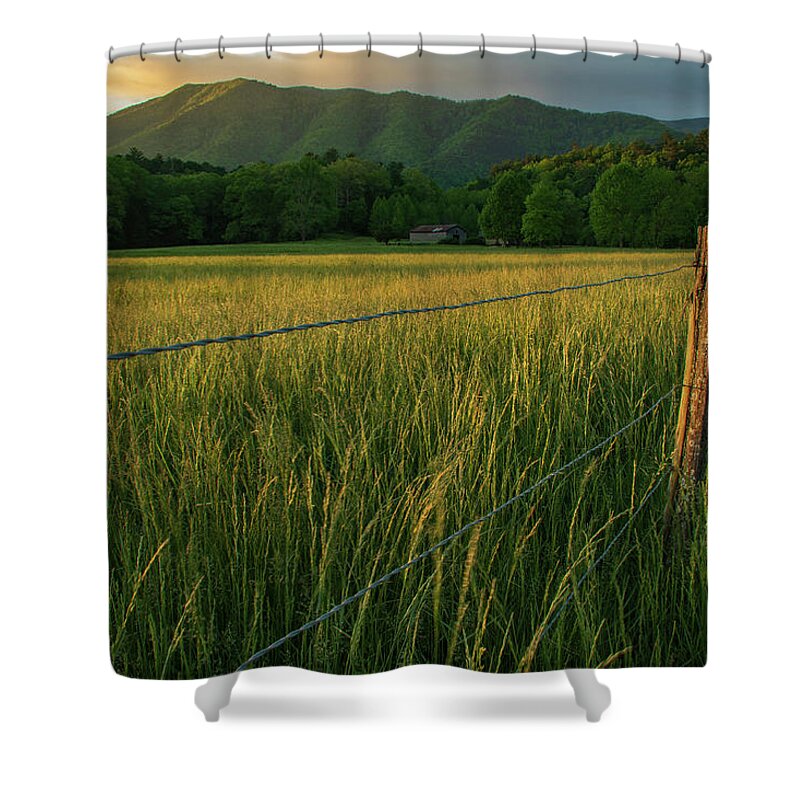 Dawn Shower Curtain featuring the photograph Peaceful Morning by Melissa Southern