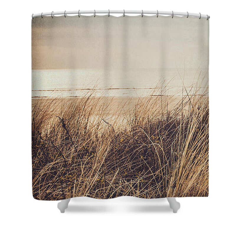 Photography Shower Curtain featuring the photograph Peaceful view by Yasmina Baggili