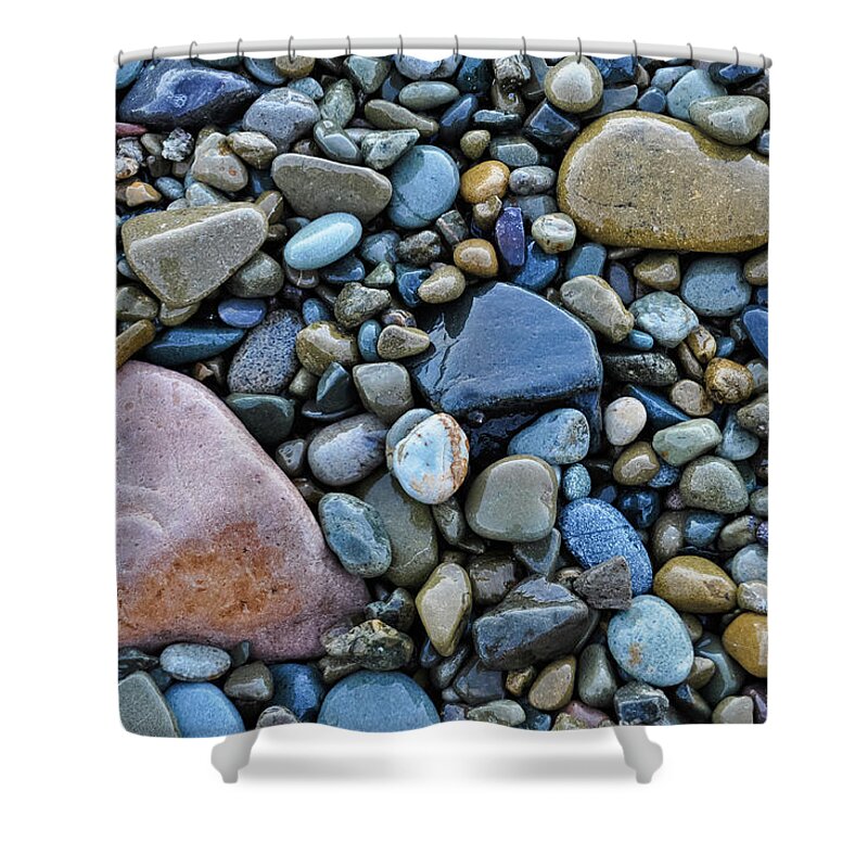 Catalina Island Shower Curtain featuring the photograph Pebbly Beach Catalina Island by Kyle Hanson