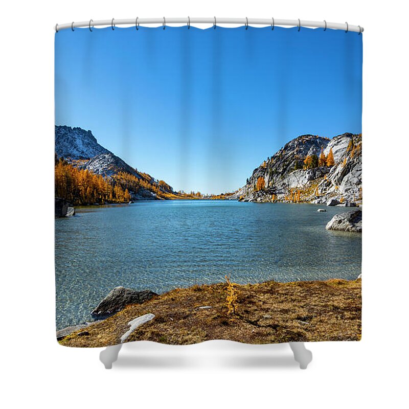 Core Shower Curtain featuring the photograph Perfection Lake 3 by Pelo Blanco Photo