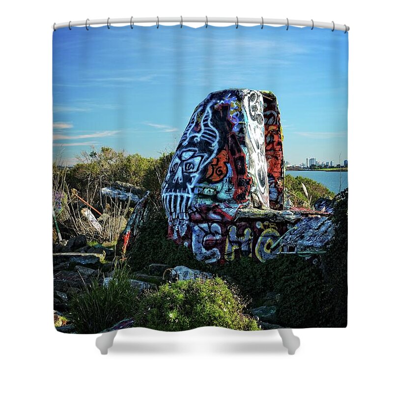 Natural Landscape Shower Curtain featuring the photograph Perpetually Fresh Canvas 1 by Maggy Marsh
