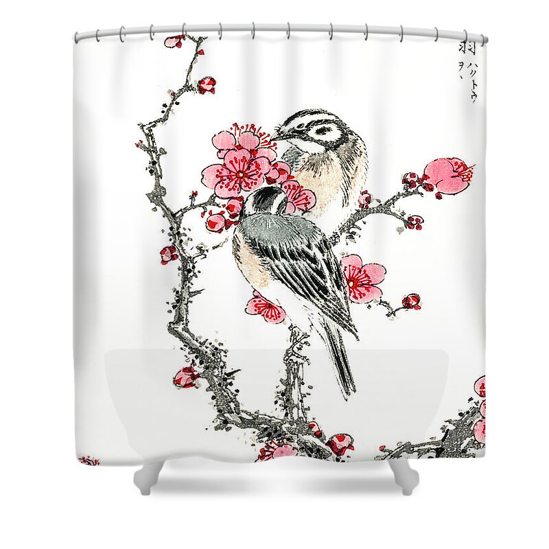 Bunting Drawings Shower Curtains