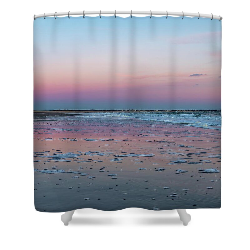 Beach Shower Curtain featuring the photograph Pink Sands by William Bretton