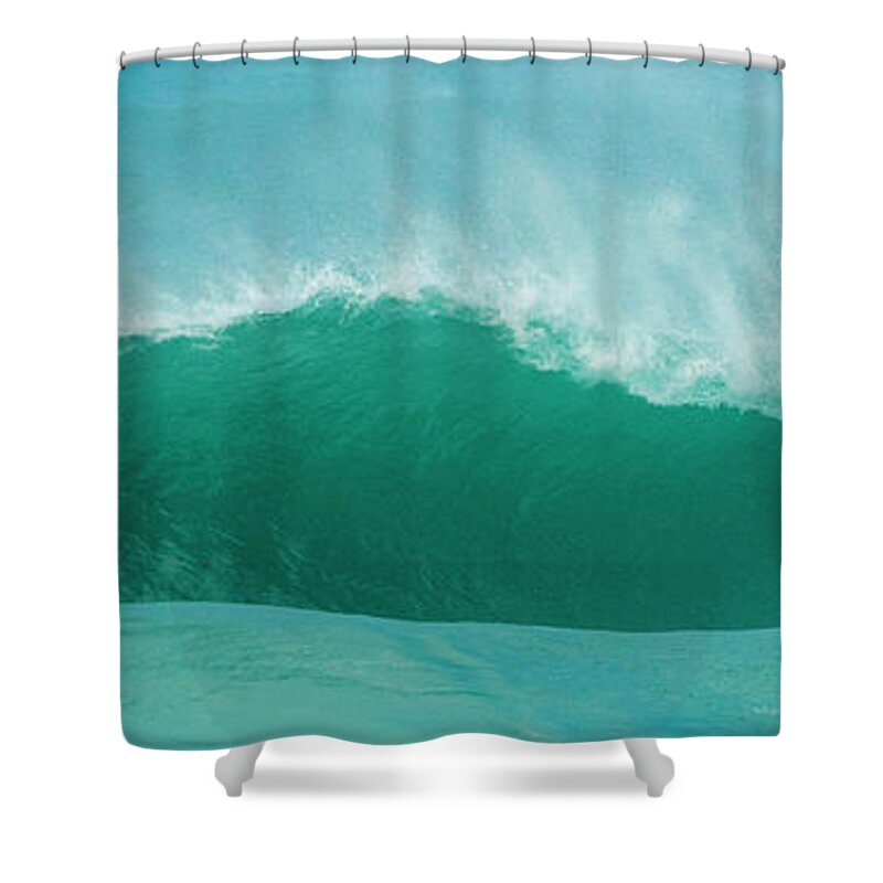 Hicpro Shower Curtain featuring the photograph Pipeline by Maresa Pryor-Luzier