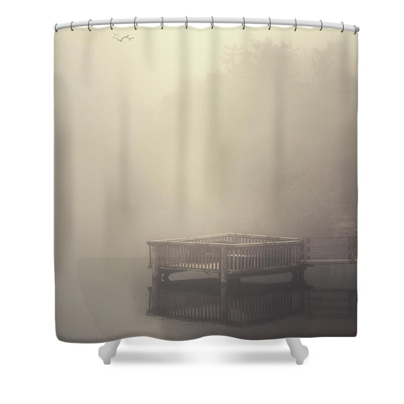 Landscape Shower Curtain featuring the photograph Poetic Moment by Philippe Sainte-Laudy