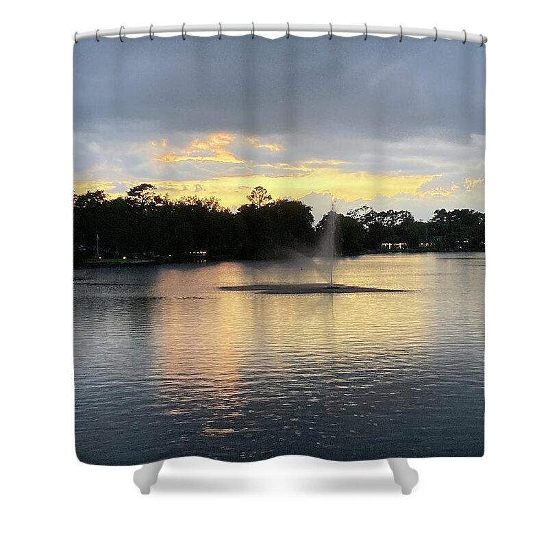  Shower Curtain featuring the photograph Pond2 by Mary Kobet