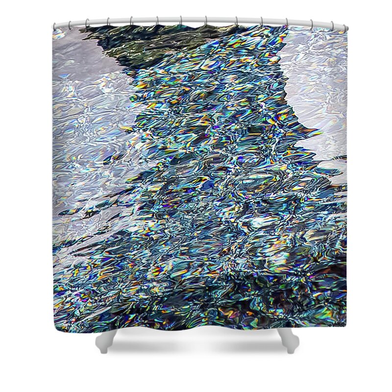 Boats Shower Curtain featuring the photograph Pool Side by Marilyn Cornwell