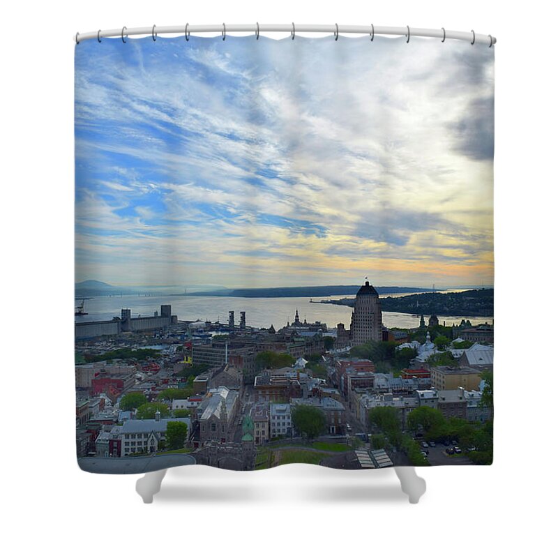 Quebec Shower Curtain featuring the photograph Quebec City Canada Photo 127 by Lucie Dumas