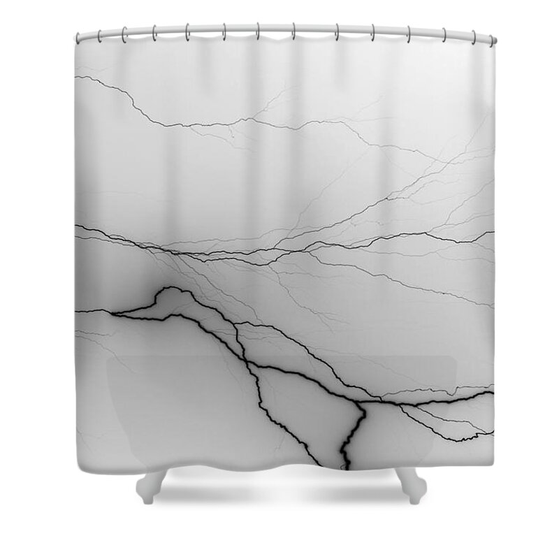 Lightning Shower Curtain featuring the photograph Quicken 5 by John Emmett