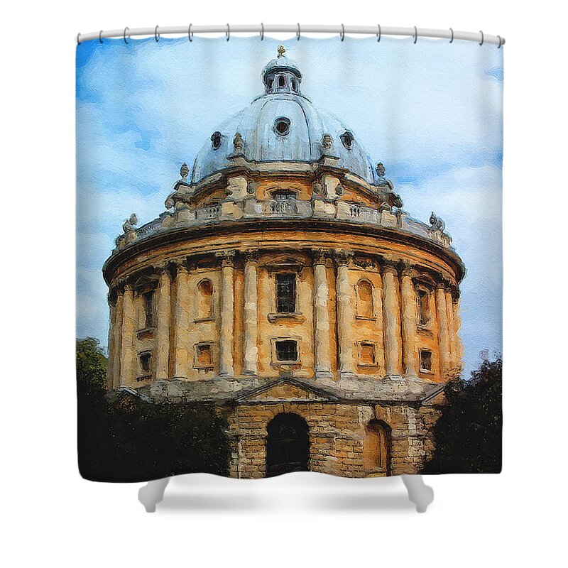 Radcliff Camera Shower Curtain featuring the photograph Radcliff Camera Oxford by Brian Watt