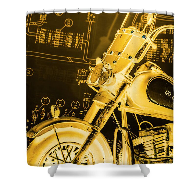 Custom Shower Curtain featuring the photograph Ratioed by Jorgo Photography