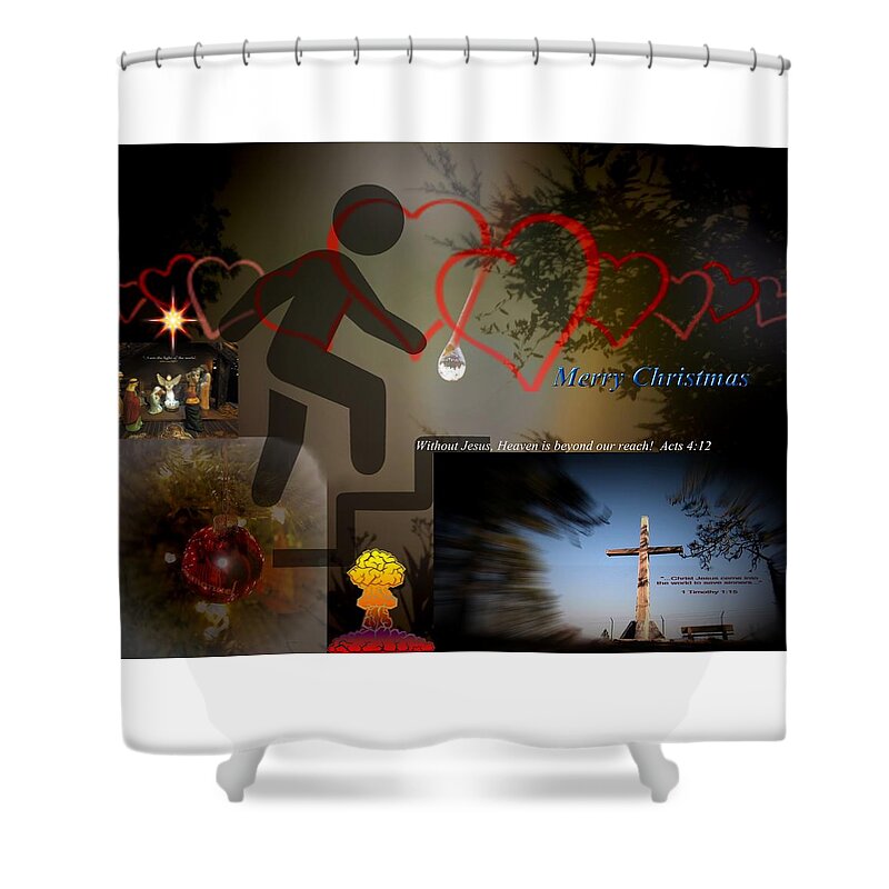 #abstract Shower Curtain featuring the photograph Reach for Heaven by Richard Thomas