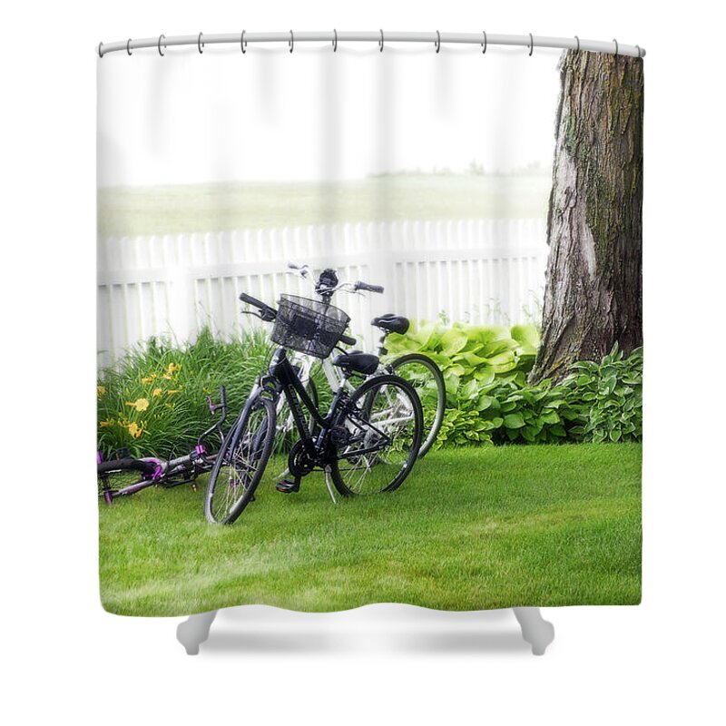 Bay View Shower Curtain featuring the photograph Ready For Action With Radiance by Robert Carter