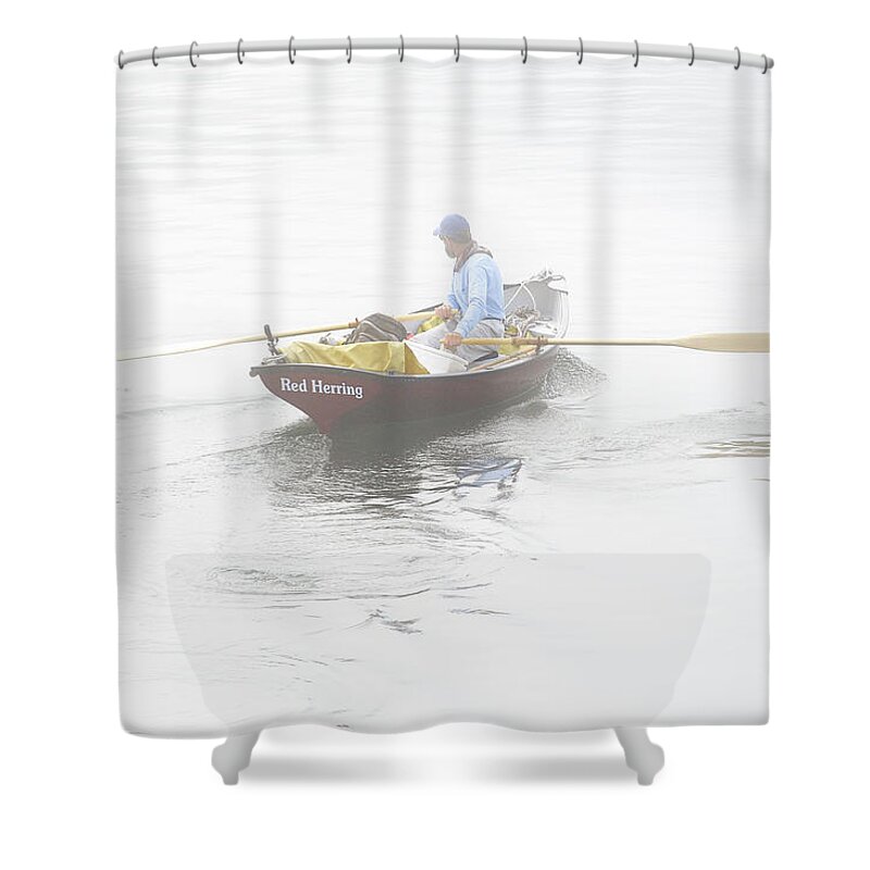 Sea Shower Curtain featuring the photograph Red Herring by Mary Lee Dereske