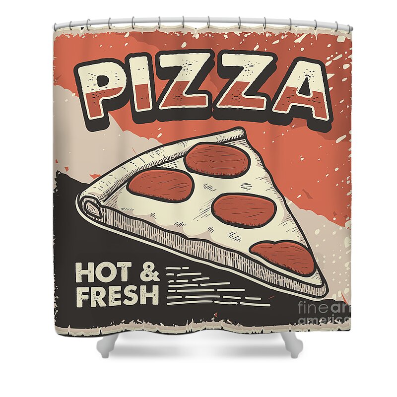 Fresh Hot Pizza 18x24 Business Store Retail Signs