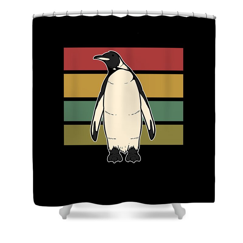 Retro Penguin Vintage Pingu Zoo Birds Ocean Animal by Amango Design