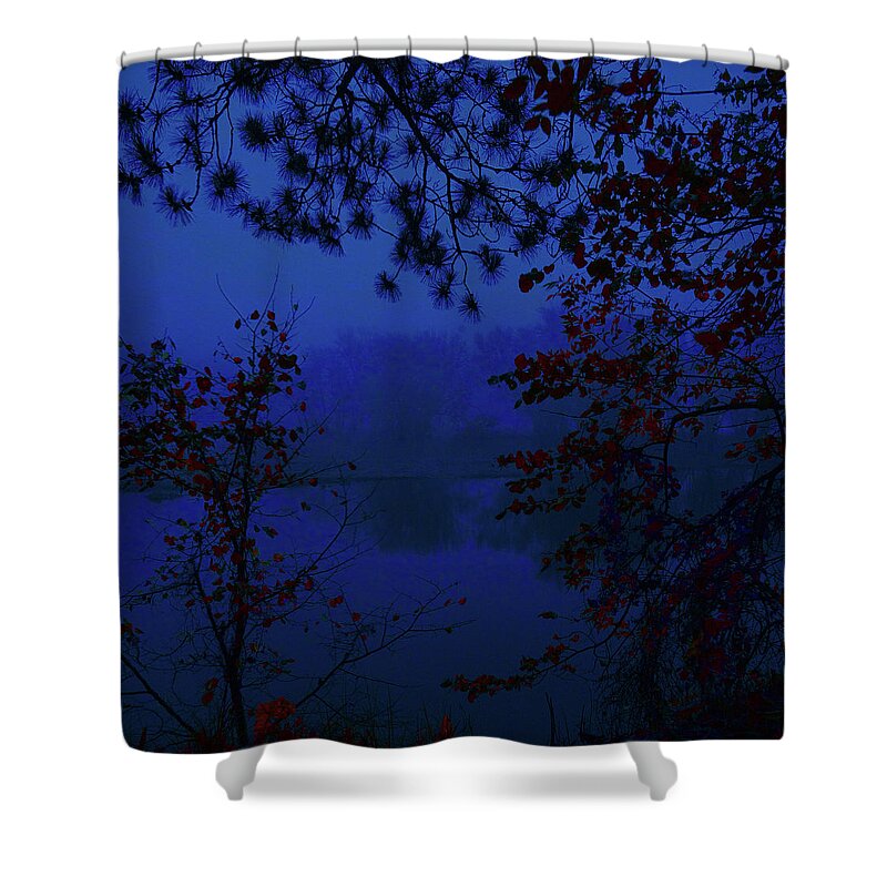 Blue Shower Curtain featuring the photograph Revival by Cynthia Dickinson