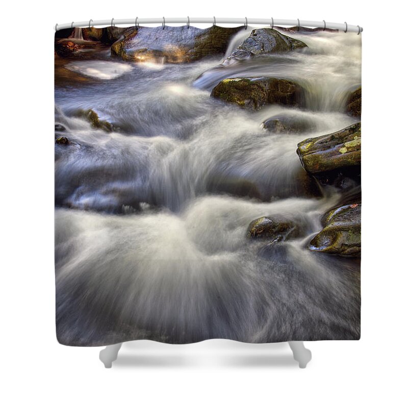 Cumberland Plateau Shower Curtain featuring the photograph Richland Creek 22 by Phil Perkins