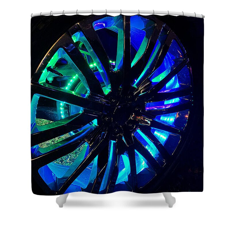 Car Shower Curtain featuring the photograph Rim 1 by Lee Darnell
