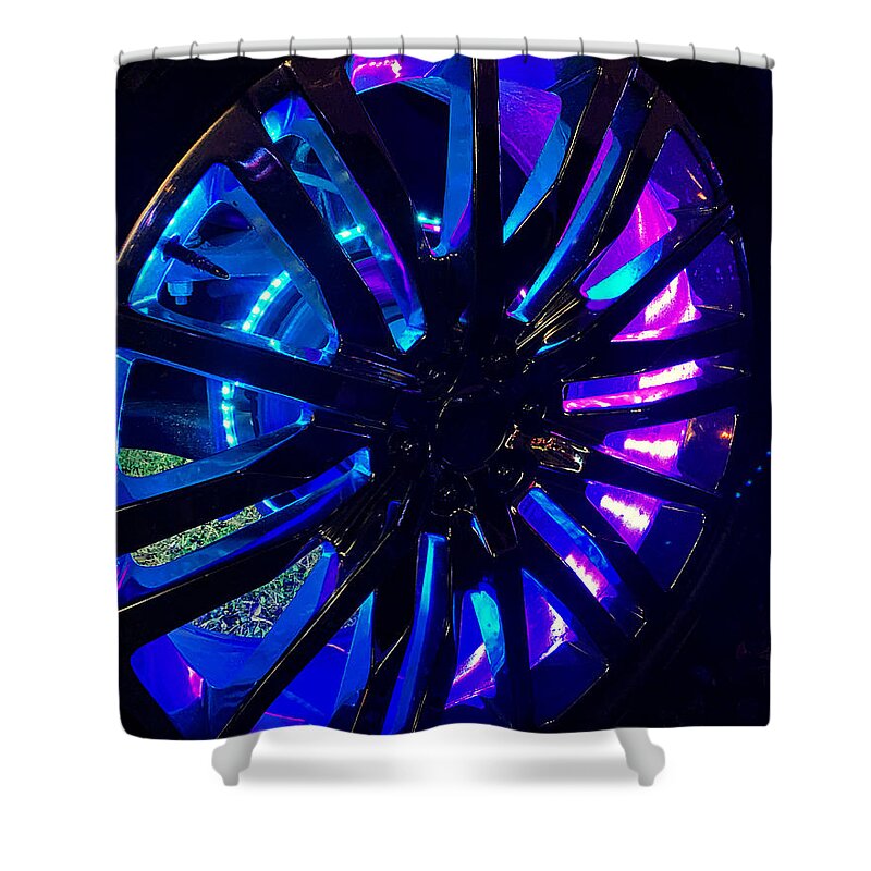 Car Shower Curtain featuring the photograph Rim 3 by Lee Darnell