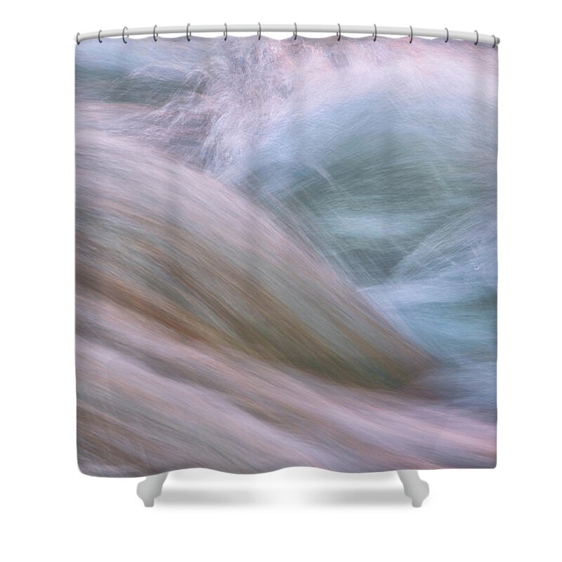 Water Shower Curtain featuring the photograph River Rush by Darren White