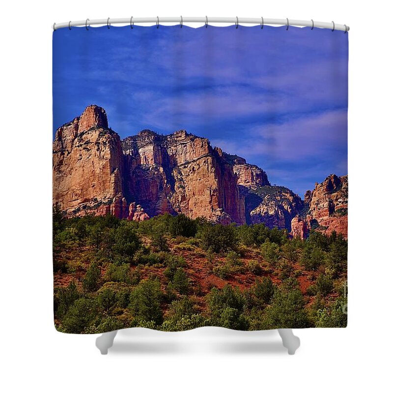  Shower Curtain featuring the photograph Roca by Dennis Richardson