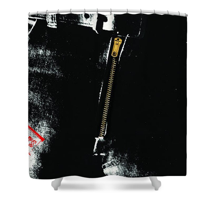 Rolling Stones Shower Curtain featuring the photograph Rolling Stones Sticky Fingers by Action