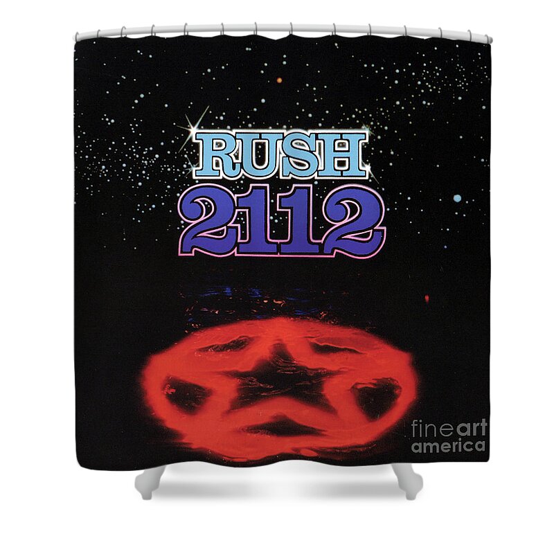 Rush Shower Curtain featuring the photograph Rush 2112 Album Cover by Action