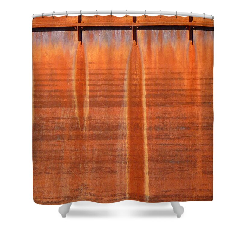 Photography Shower Curtain featuring the photograph Rust #16 by Stephanie Gambini