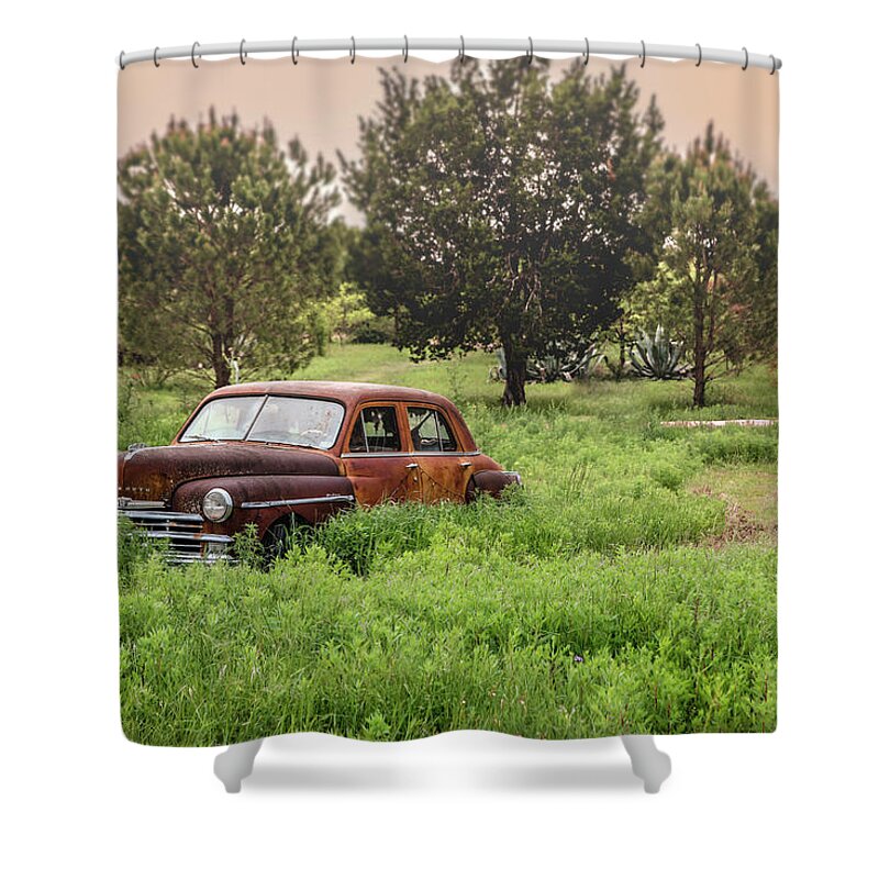 Texas Shower Curtain featuring the photograph Rustification by KC Hulsman