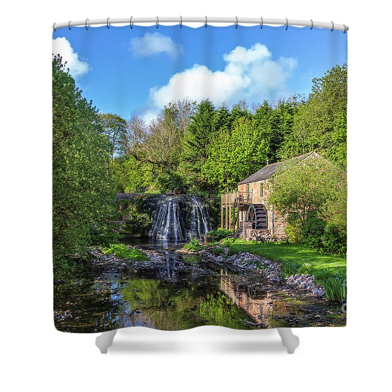 England Shower Curtain featuring the photograph Rutter Falls by Tom Holmes Photography