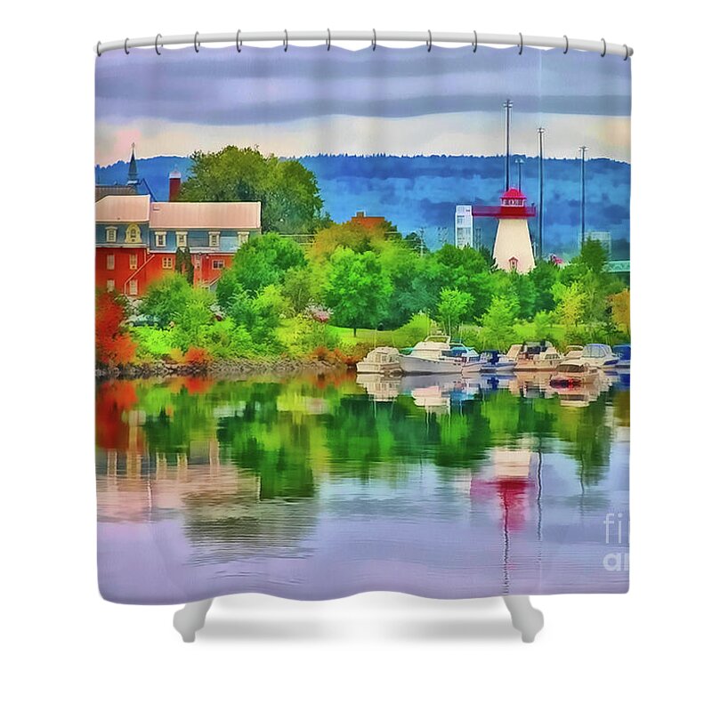 Fredericton Shower Curtain featuring the photograph Safe Haven by Carol Randall