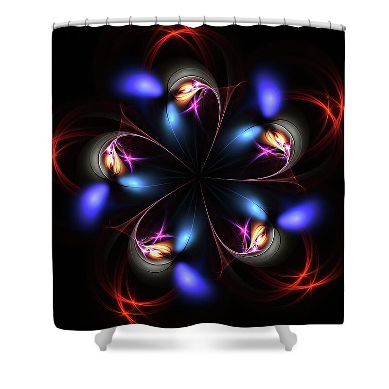 Home Shower Curtain featuring the digital art Safe Haven by Jeff Iverson