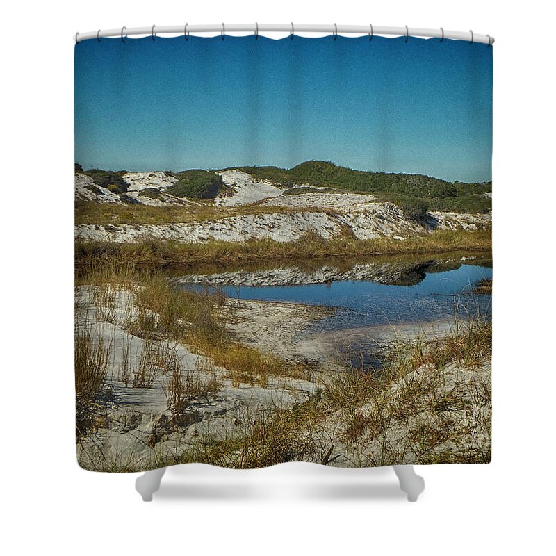 Tidal Pool Shower Curtain featuring the photograph Santa Rosa Tidal Pool by Judy Hall-Folde