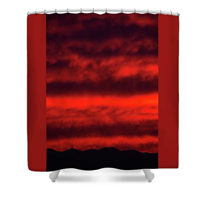 Cuyama Valley Shower Curtain featuring the photograph Scary Face by Soli Deo Gloria Wilderness And Wildlife Photography