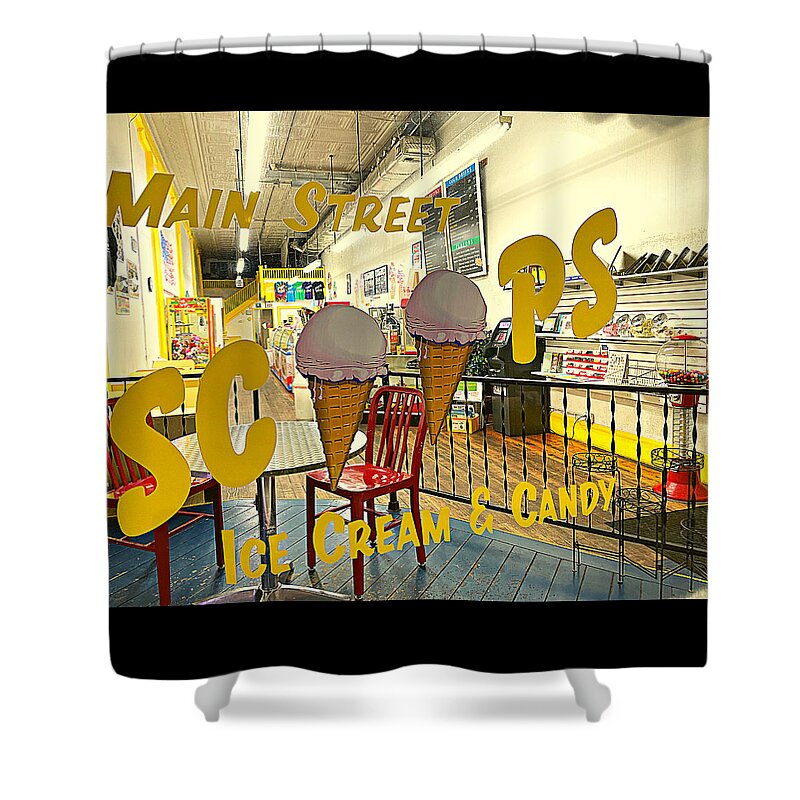 Scoops Shower Curtain featuring the photograph Scoops by Lee Darnell