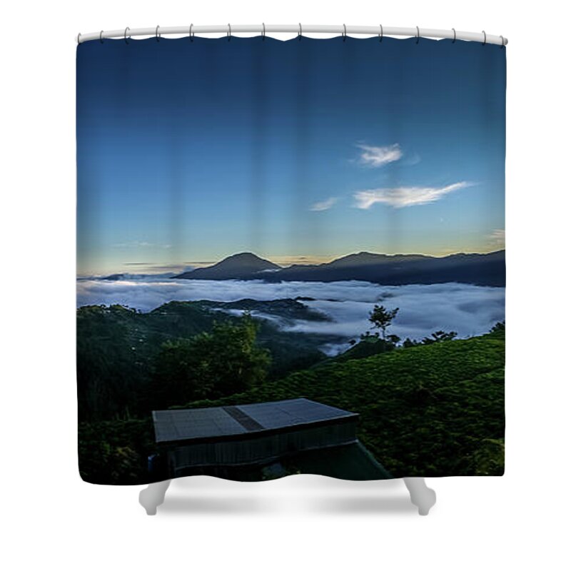 Apo Shower Curtain featuring the photograph Sea of Clouds in Mountain Province by Arj Munoz